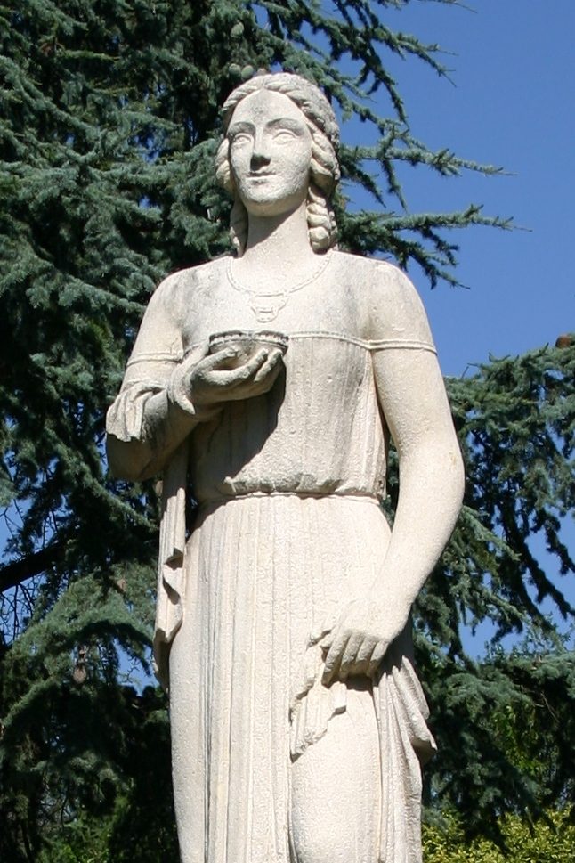 Hygieia's monument, Sorgente Montirone, Abano Terme, Italy - 03.JPG